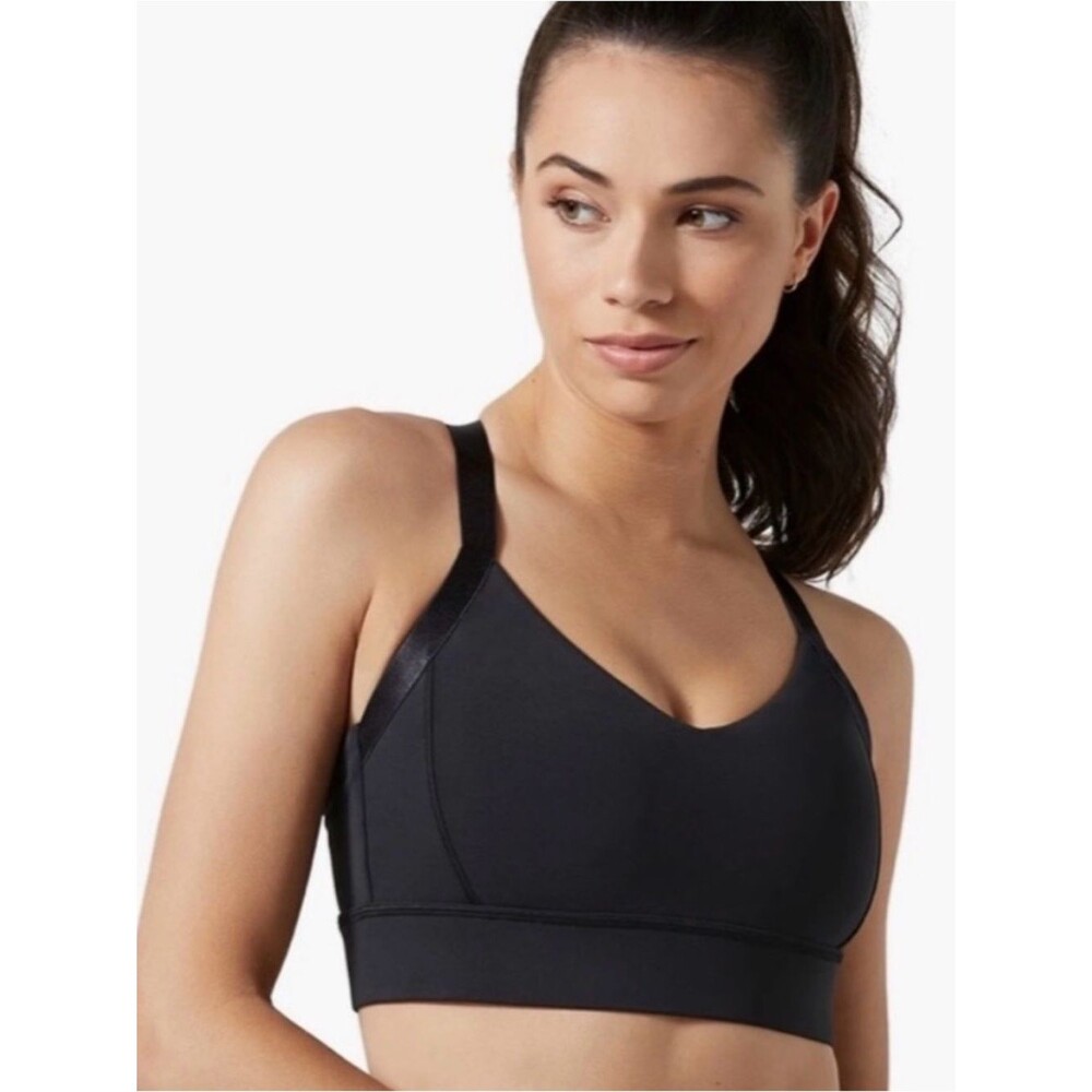 Lilybod Black Strappy Low-Impact Sports Bra